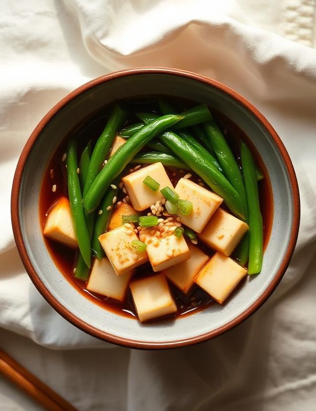Sticky Sesame Tofu